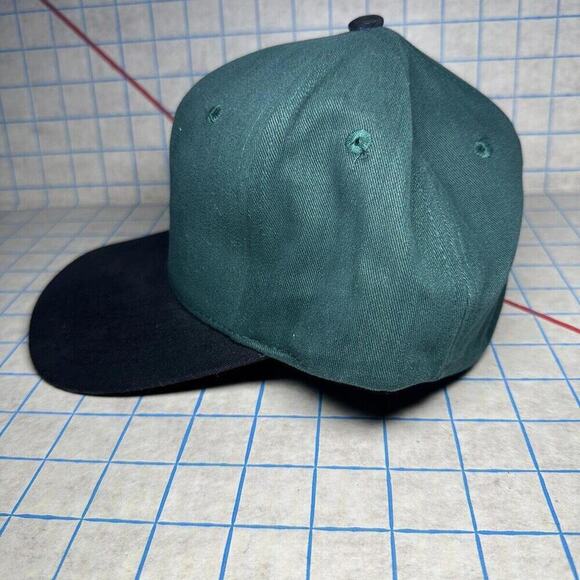Vtg IPD Portland Snapback Hat Volvo Cap Engine Parts OEM RARE Green Velcra-o OS - Picture 4 of 7